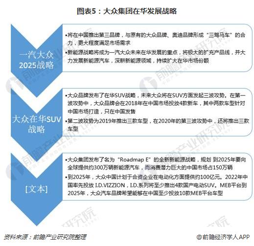 图表5：大众集团在华发展战略  