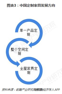 图表3：中国定制家具发展方向  