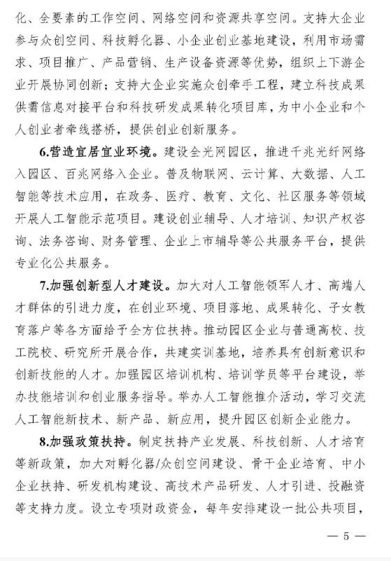 人工智能产业园区