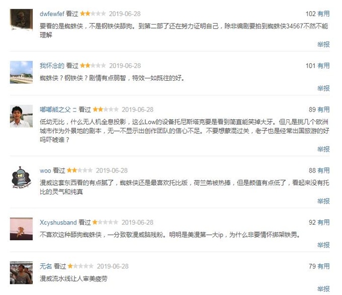 差评
