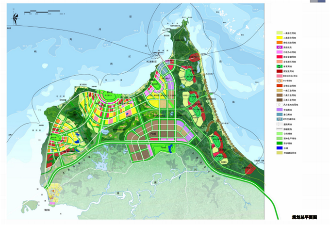 海南木兰港片区概念规划方案