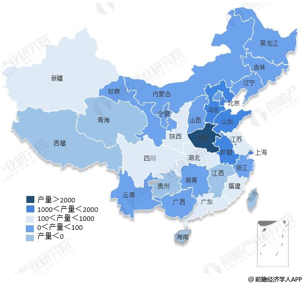 2018年中国面粉行业区域竞争格局分析情况