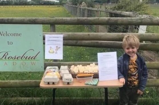 5岁男童设诚实商店钱箱被抱走