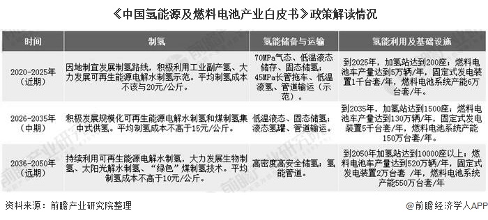 《中国氢能源及燃料电池产业白皮书》政策解读情况