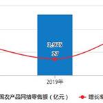 2018-2020年上半年中国农产品网络零售额统计分析