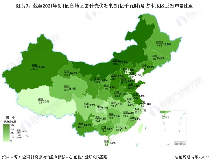 半岛体育app2021年中国风能发电行业市场现状及区域竞争格局分析 风电开发逐渐向中东部转移(图7)