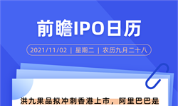 IPO日歷 | 洪九果品擬沖刺香港上市，阿里巴巴是IPO前最大外部投資方