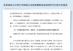 宏发股份公开发行可转换公司债券募集资金使用的可行性分析报告
