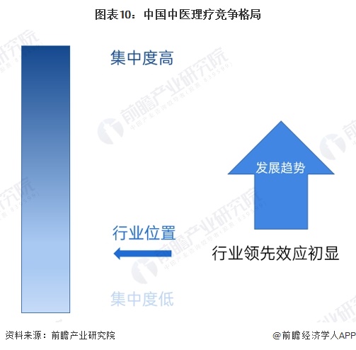 图表10：中国中医理疗竞争格局