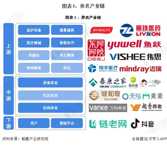 图表1：养老产业链