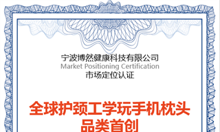 全球护颈工学玩手机枕头品类首创者