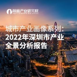 城市產業畫像系列：2022年深圳市產業全景分析報告