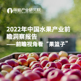 2022年中国水果产业前瞻洞察报告