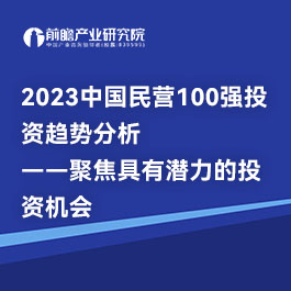 2023年中国民营100强投资趋势分析——聚焦具有潜力的投资机会