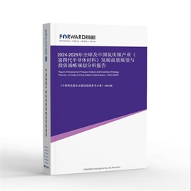 2024-2029年全球及中国氧化镓产业（第四代半导体材料）发展前景展望与投资战略规划分析报告